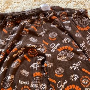 Cleveland Brown NFL pajama pants